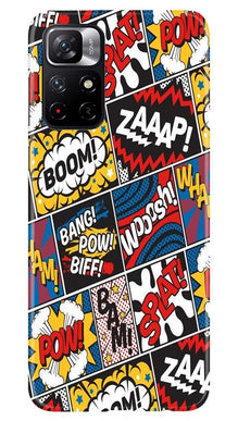 Boom Mobile Back Case for Redmi Note 11T 5G(Design - 302)
