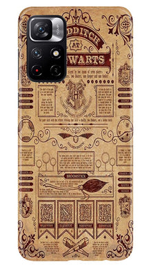 Hogwarts Mobile Back Case for Redmi Note 11T 5G(Design - 304)