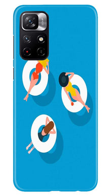 Girlish Mobile Back Case for Redmi Note 11T 5G(Design - 306)