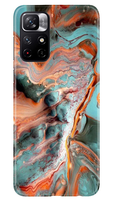 Marble Texture Mobile Back Case for Mi 11T 5G(Design - 309)