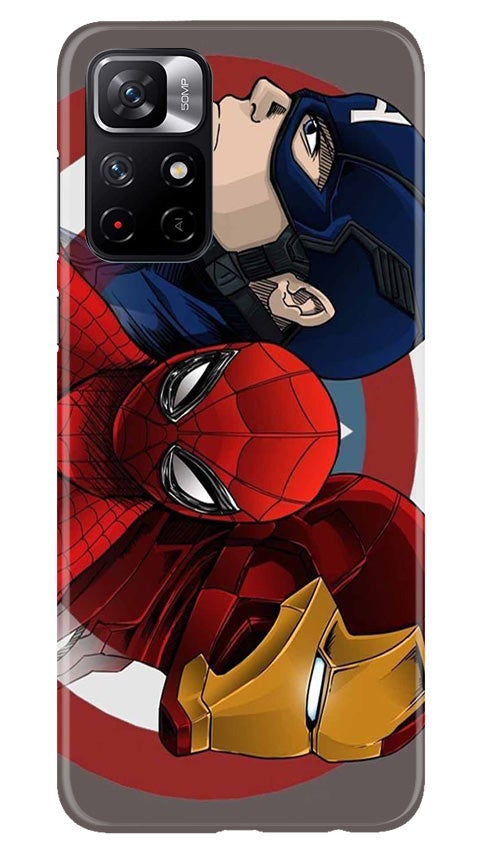 Superhero Mobile Back Case for Redmi Note 11T 5G(Design - 311)