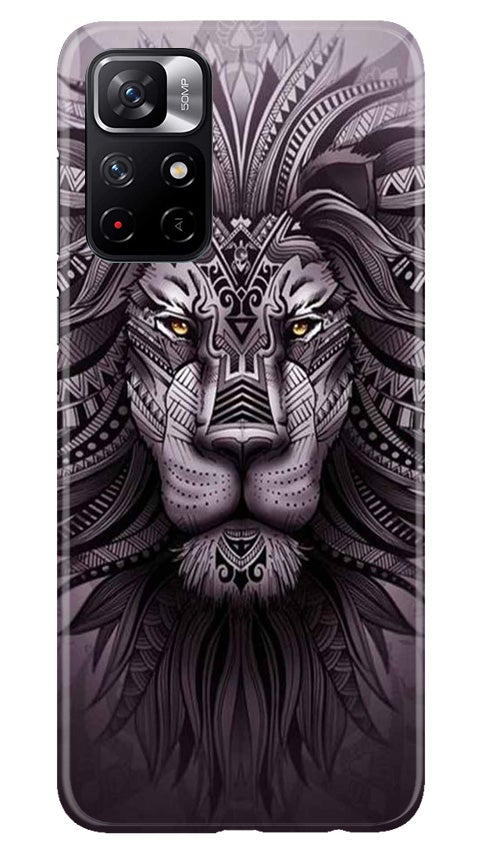 Lion Mobile Back Case for Mi 11T 5G(Design - 315)