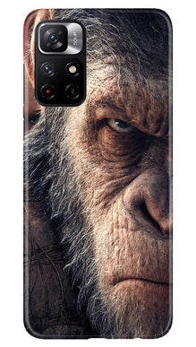 Angry Ape Mobile Back Case for Redmi Note 11T 5G(Design - 316)