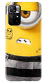 Minion Mobile Back Case for Redmi Note 11T 5G(Design - 324)