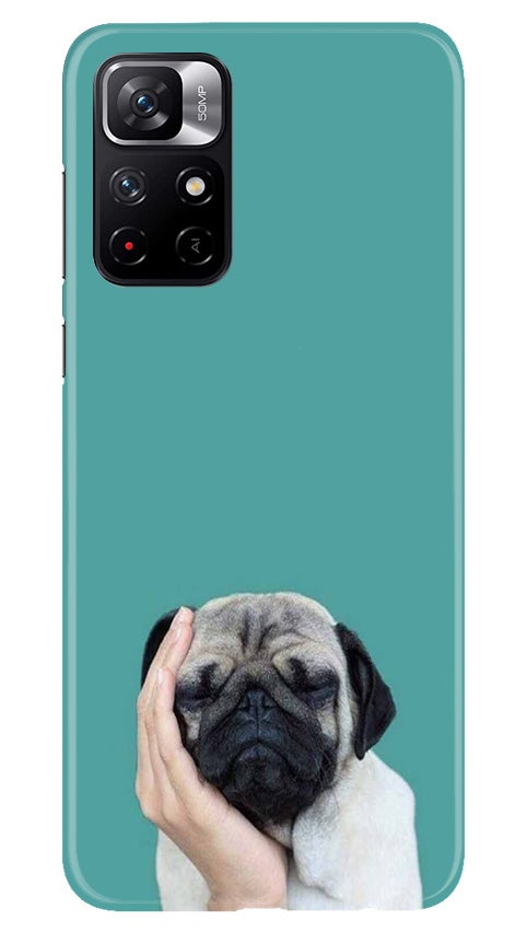 Puppy Mobile Back Case for Redmi Note 11T 5G(Design - 333)