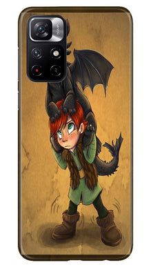 Dragon Mobile Back Case for Redmi Note 11T 5G(Design - 336)