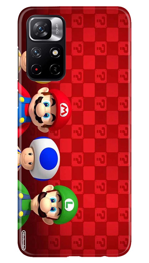 Mario Mobile Back Case for Redmi Note 11T 5G(Design - 337)