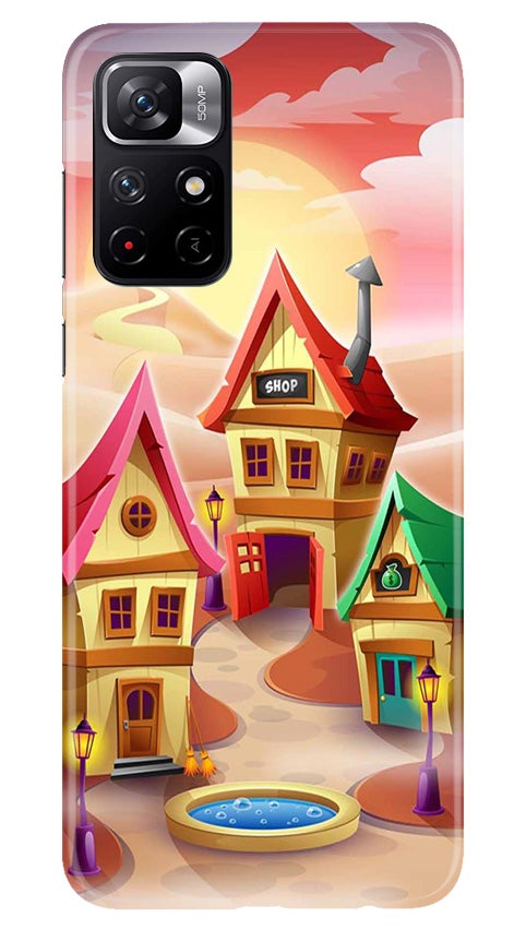 Sweet Home Mobile Back Case for Redmi Note 11T 5G(Design - 338)