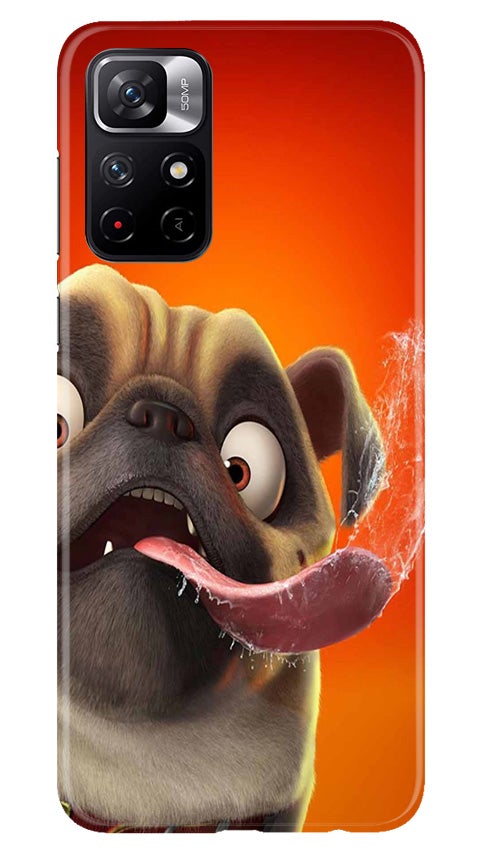 Dog Mobile Back Case for Redmi Note 11T 5G(Design - 343)