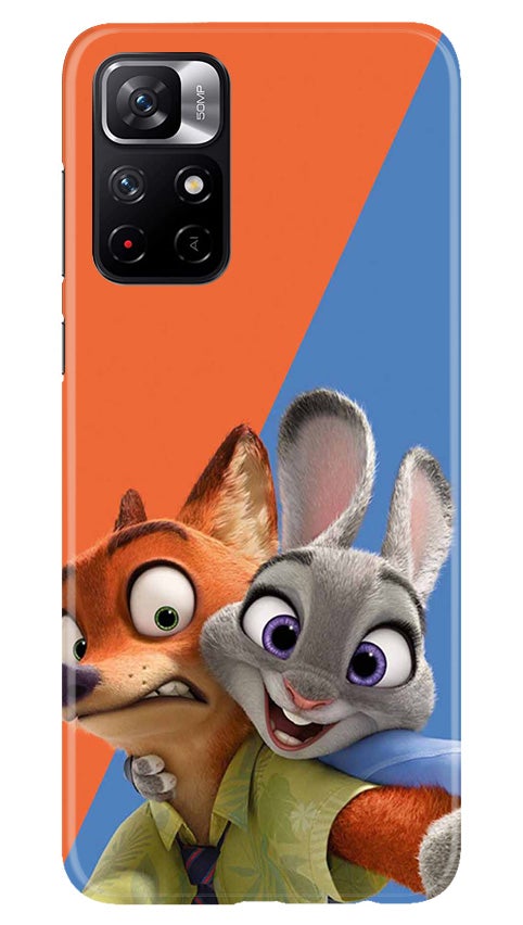 Cartoon Mobile Back Case for Redmi Note 11T 5G(Design - 346)