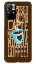 Love Coffee Mobile Back Case for Mi 11T 5G(Design - 351)