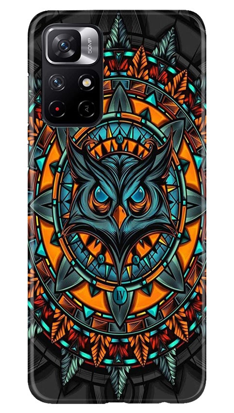 Owl Mobile Back Case for Redmi Note 11T 5G(Design - 360)