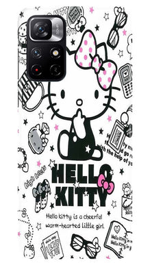 Hello Kitty Mobile Back Case for Redmi Note 11T 5G(Design - 361)