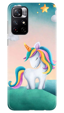 Unicorn Mobile Back Case for Redmi Note 11T 5G(Design - 366)