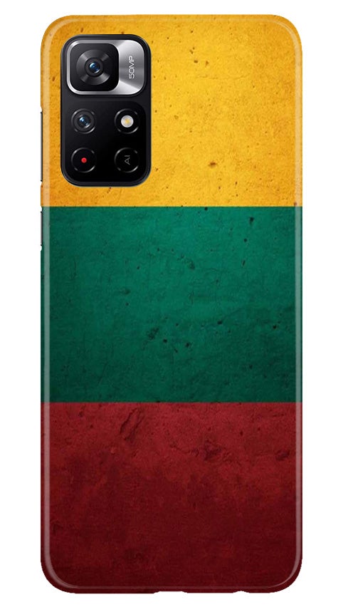 Color Pattern Mobile Back Case for Redmi Note 11T 5G(Design - 374)