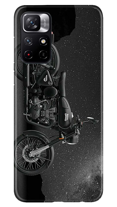 Royal Enfield Mobile Back Case for Redmi Note 11T 5G(Design - 381)