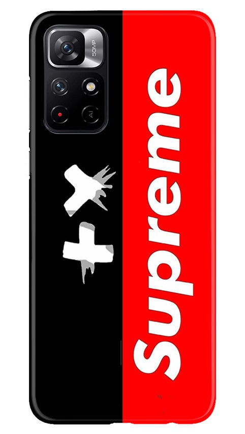 Supreme Mobile Back Case for Redmi Note 11T 5G(Design - 389)