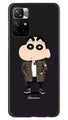 Shin Chan Mobile Back Case for Redmi Note 11T 5G(Design - 391)