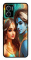 Lord Radha Krishna Metal Mobile Case for Redmi 11 Prime 5G   (Design No -01)