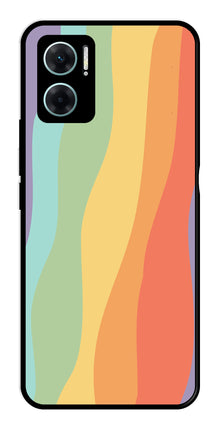 Muted Rainbow Metal Mobile Case for Redmi 11 Prime 5G