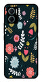 Floral Pattern2 Metal Mobile Case for Redmi 11 Prime 5G   (Design No -12)