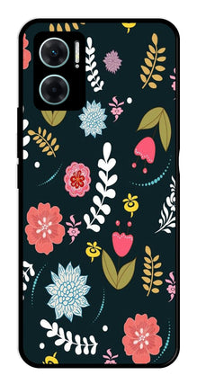 Floral Pattern2 Metal Mobile Case for Redmi 11 Prime 5G