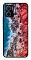 Sea Shore Metal Mobile Case for Redmi 11 Prime 5G   (Design No -18)