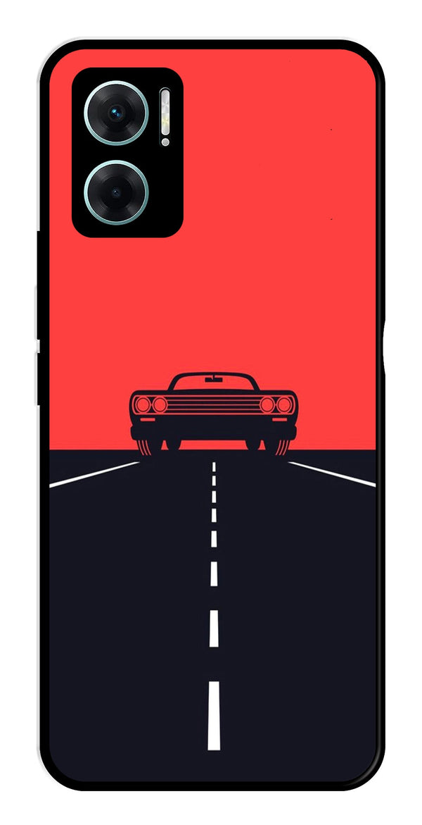 Car Lover Metal Mobile Case for Redmi 11 Prime 5G   (Design No -21)