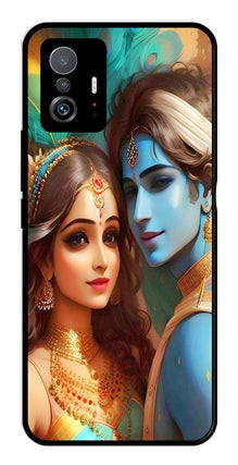 Lord Radha Krishna Metal Mobile Case for Xiaomi 11T Pro 5G