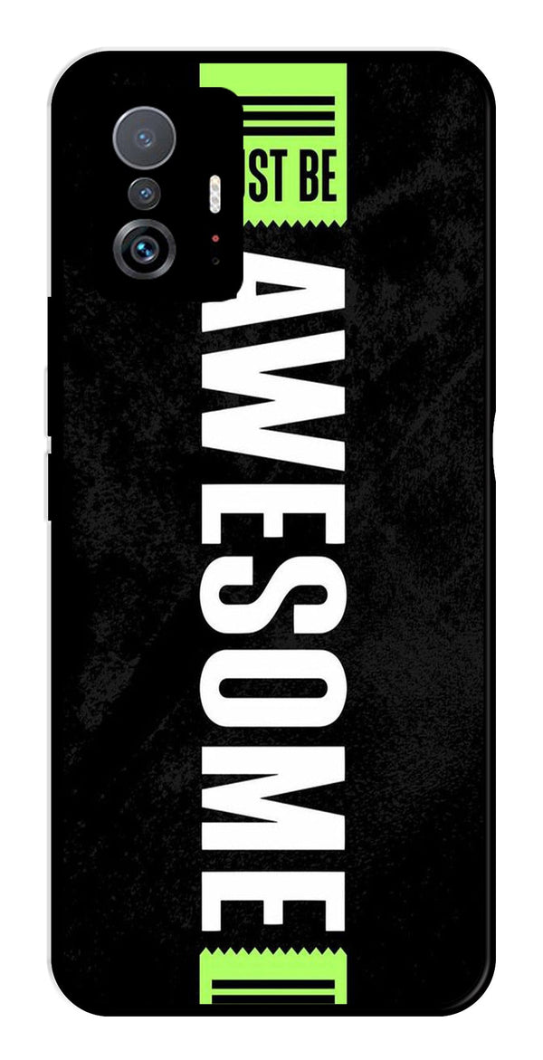 Awesome Metal Mobile Case for Xiaomi 11T Pro 5G   (Design No -33)