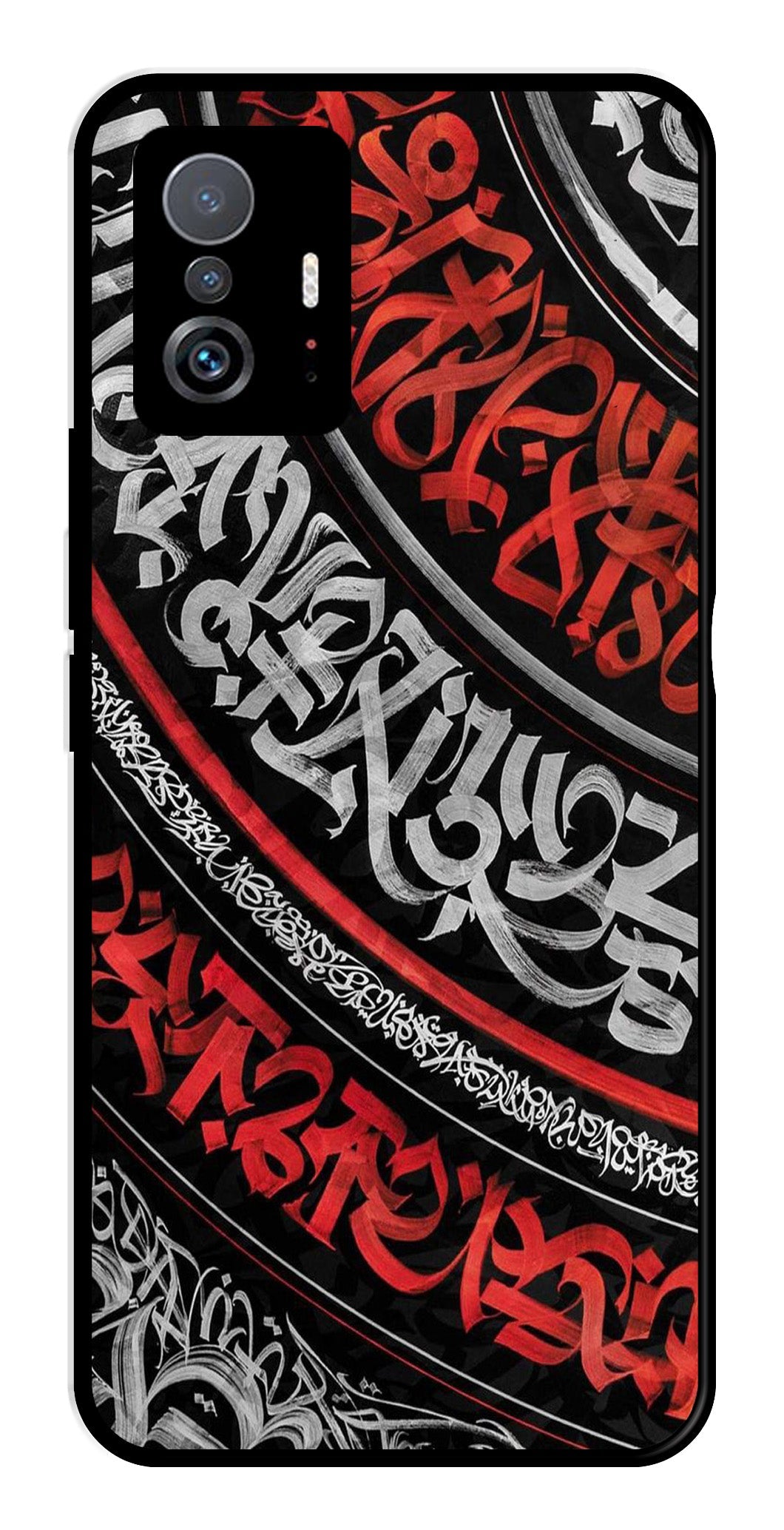 Qalander Art Metal Mobile Case for Xiaomi 11T Pro 5G   (Design No -49)