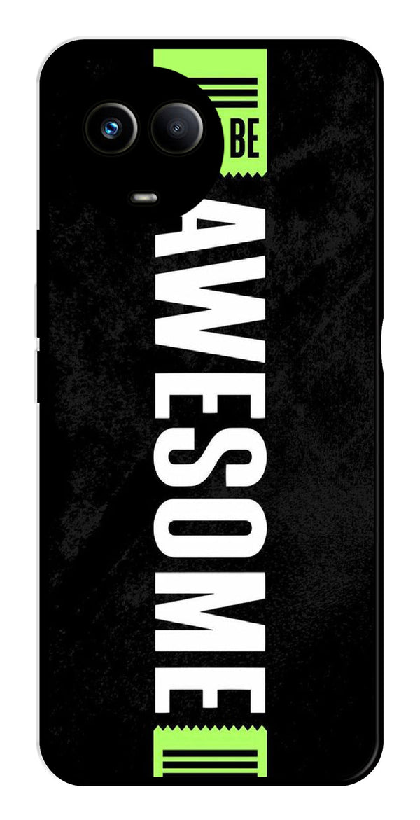 Awesome Metal Mobile Case for Realme 11X 5G   (Design No -33)