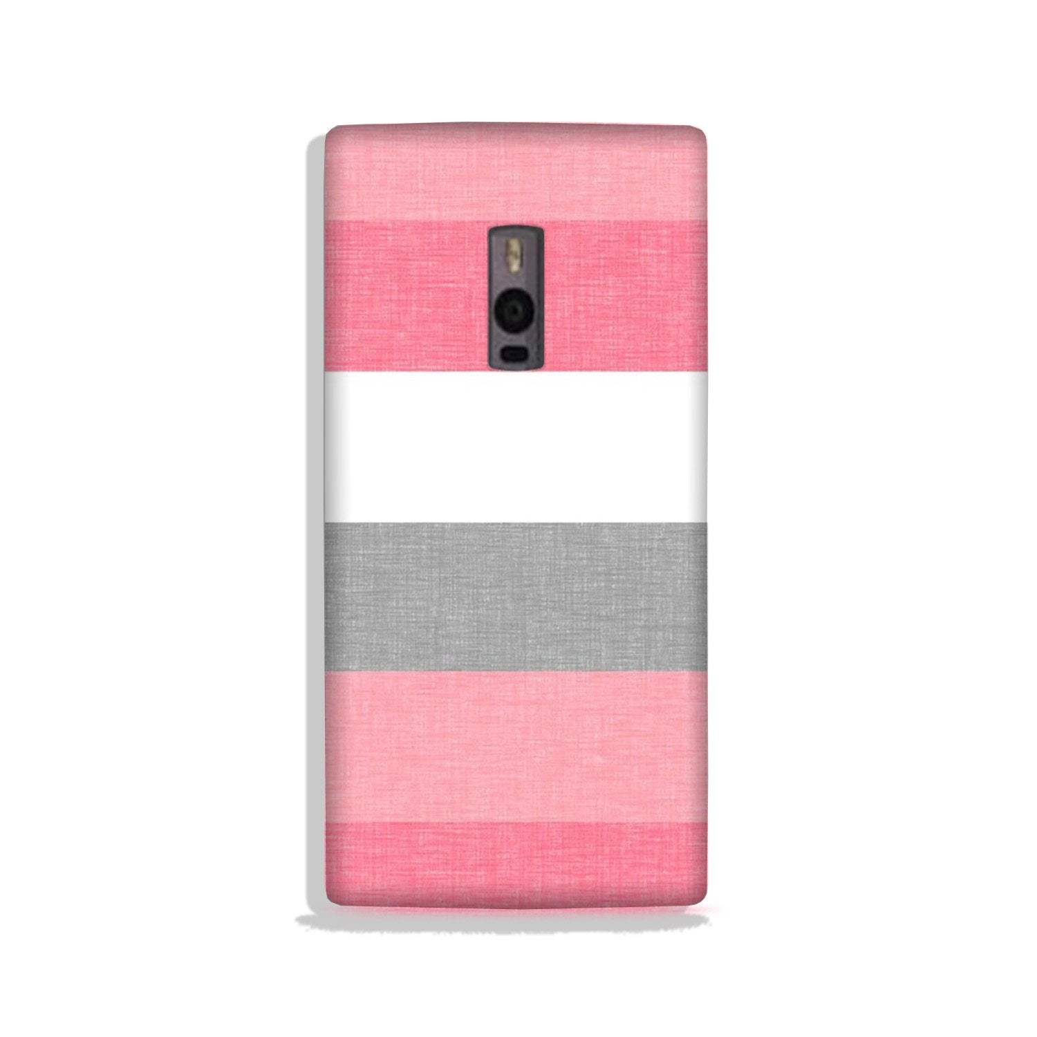 Pink white pattern Case for OnePlus 2