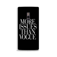 More Issues than Vague Case for OnePlus 2