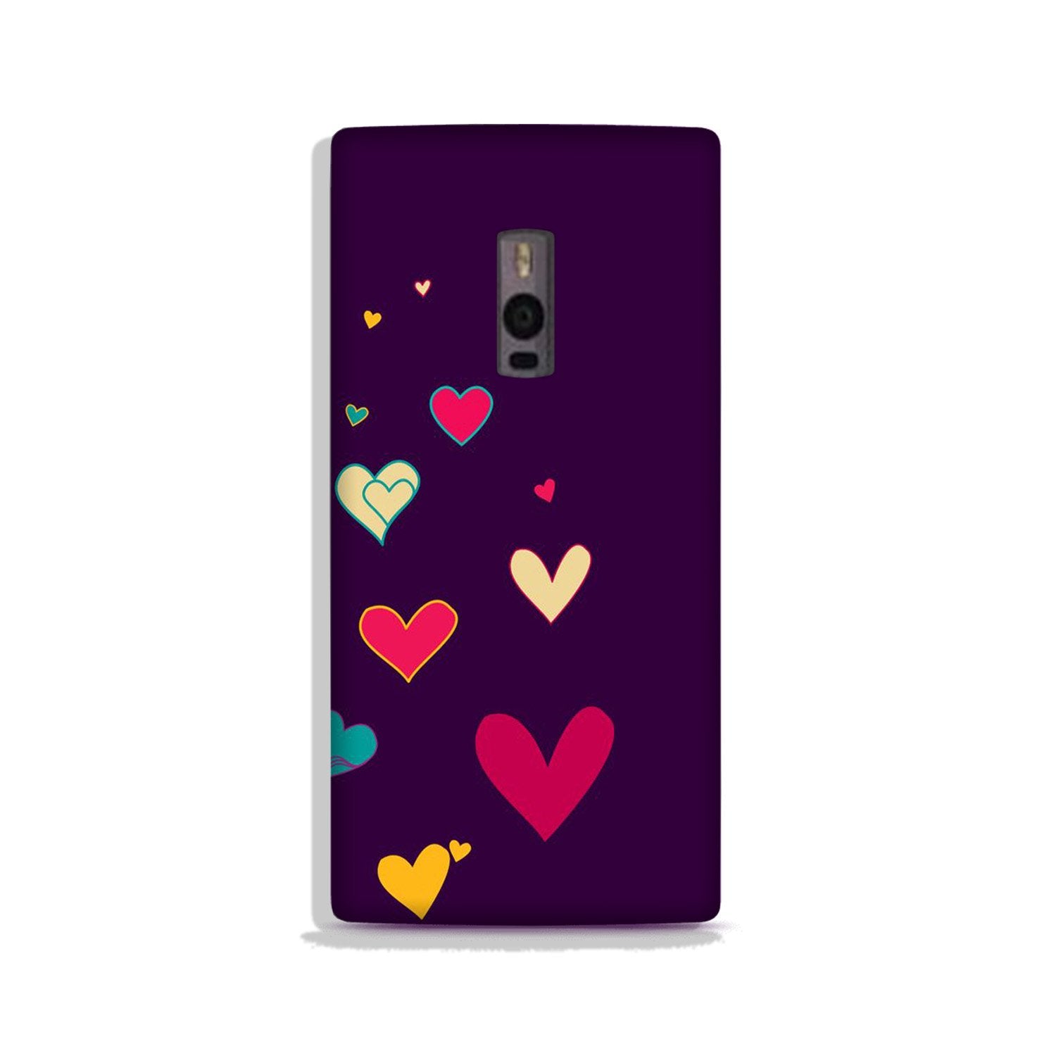Purple Background Case for OnePlus 2  (Design - 107)
