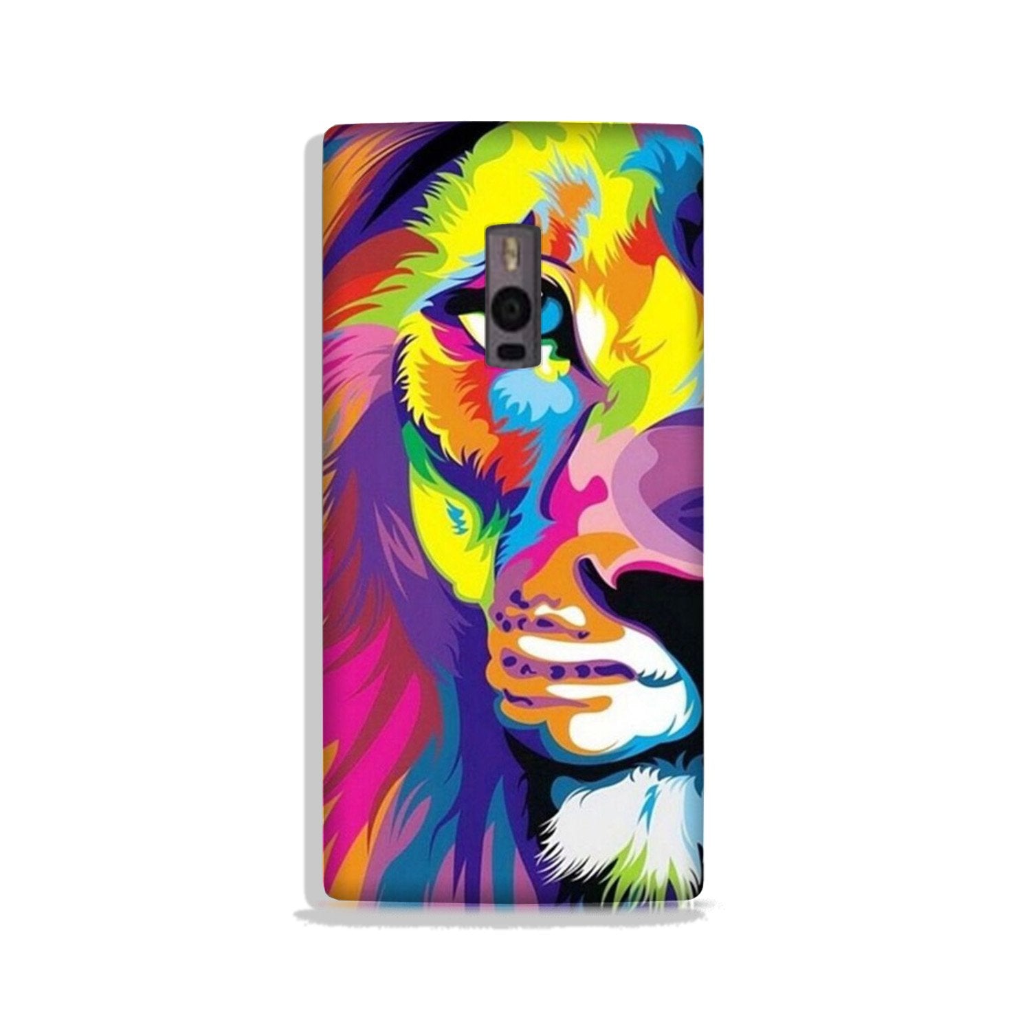Colorful Lion Case for OnePlus 2  (Design - 110)