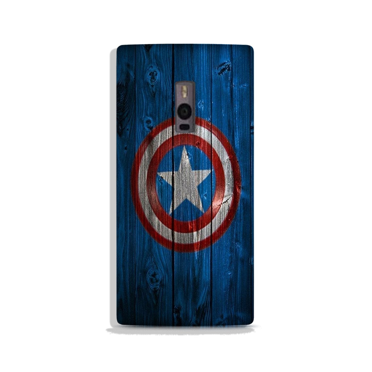 Captain America Superhero Case for OnePlus 2  (Design - 118)