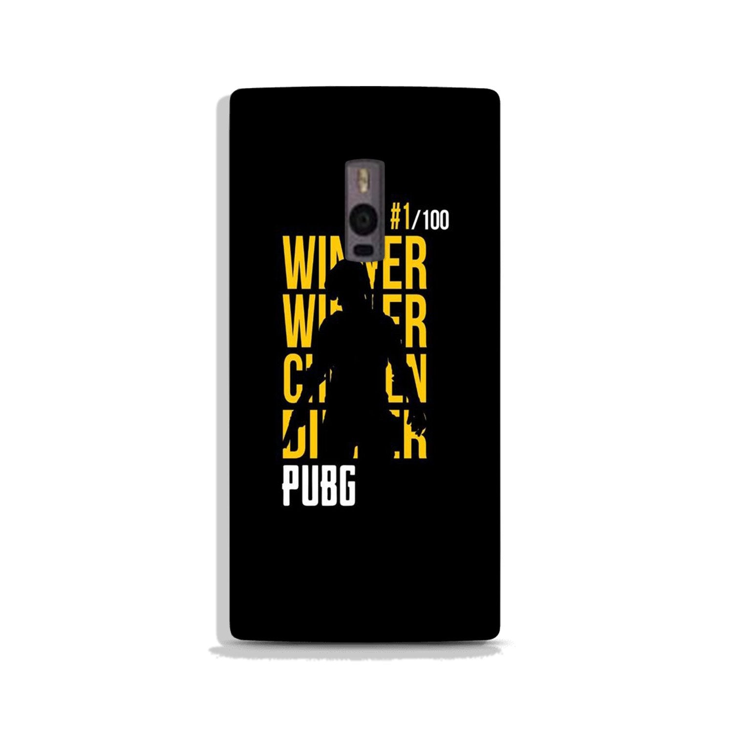 Pubg Winner Winner Case for OnePlus 2  (Design - 177)