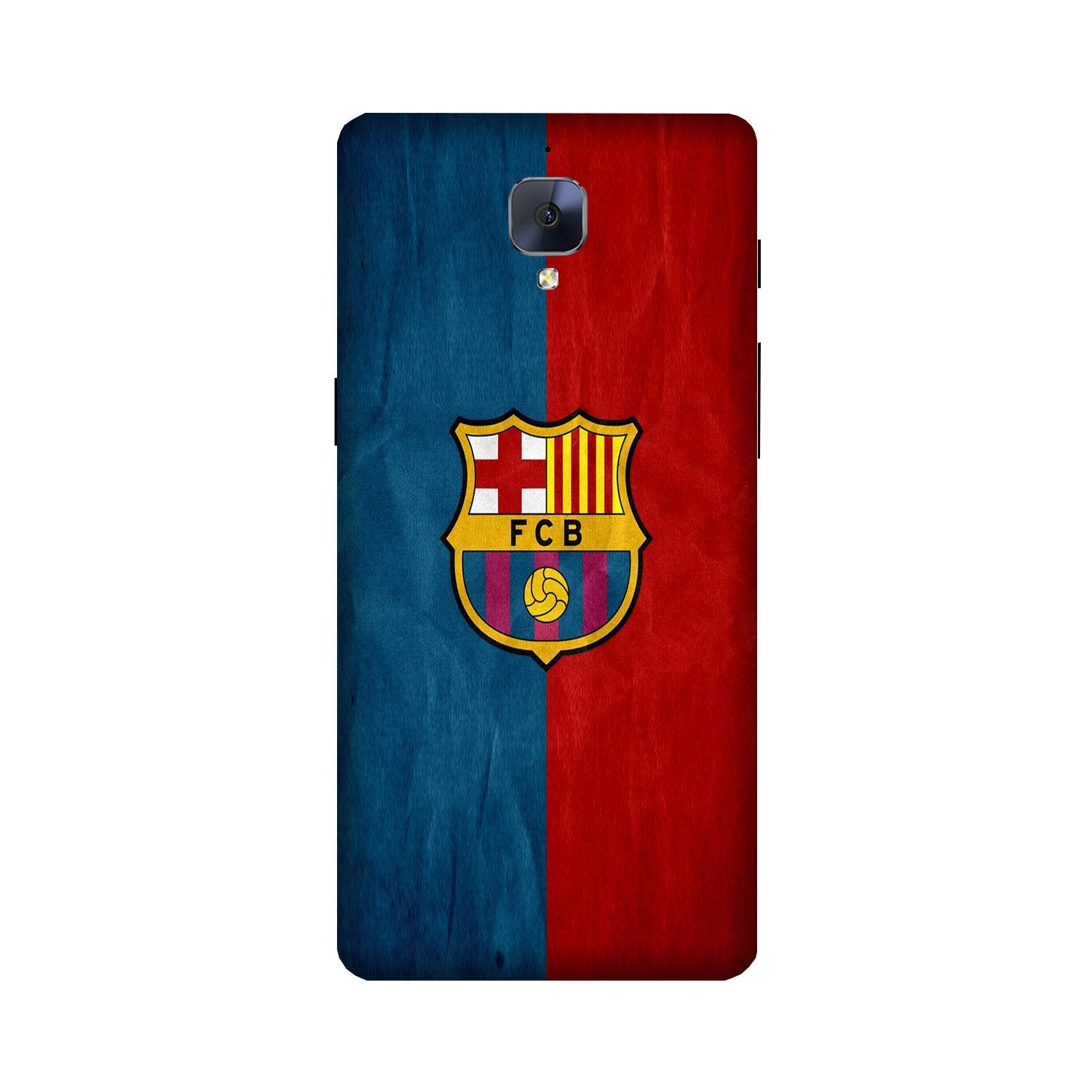 FCB Football Case for OnePlus 3/ 3T  (Design - 123)