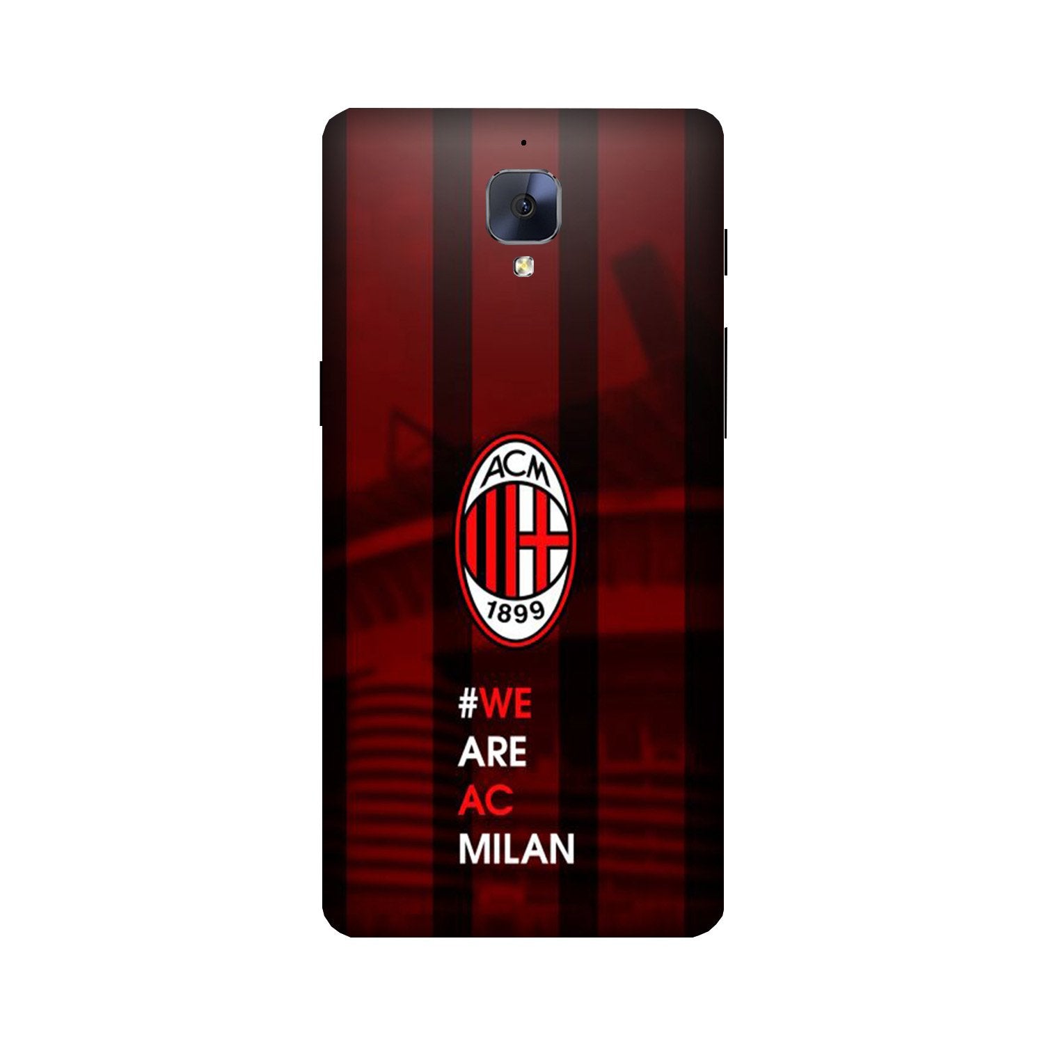 AC Milan Case for OnePlus 3/ 3T  (Design - 155)