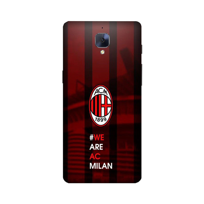 AC Milan Case for OnePlus 3/ 3T  (Design - 155)