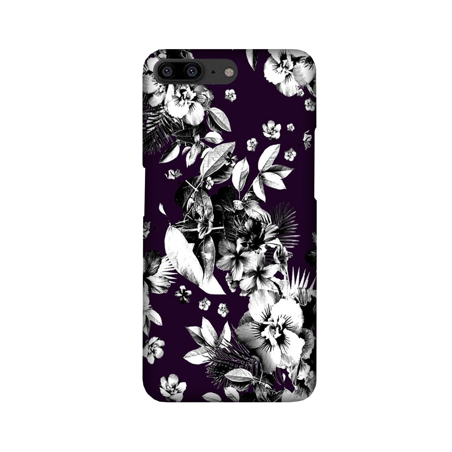 white flowers Case for OnePlus 5