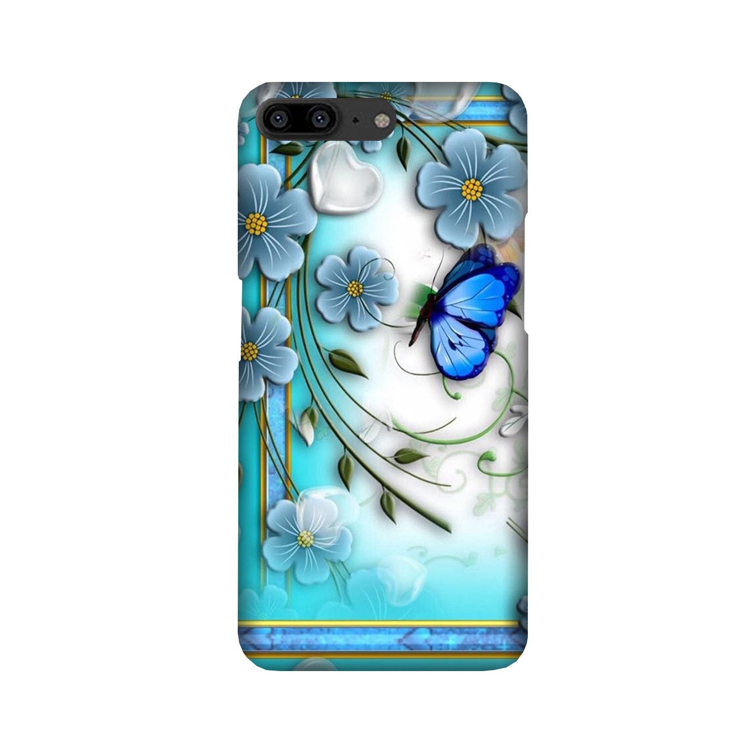 Blue Butterfly Case for OnePlus 5