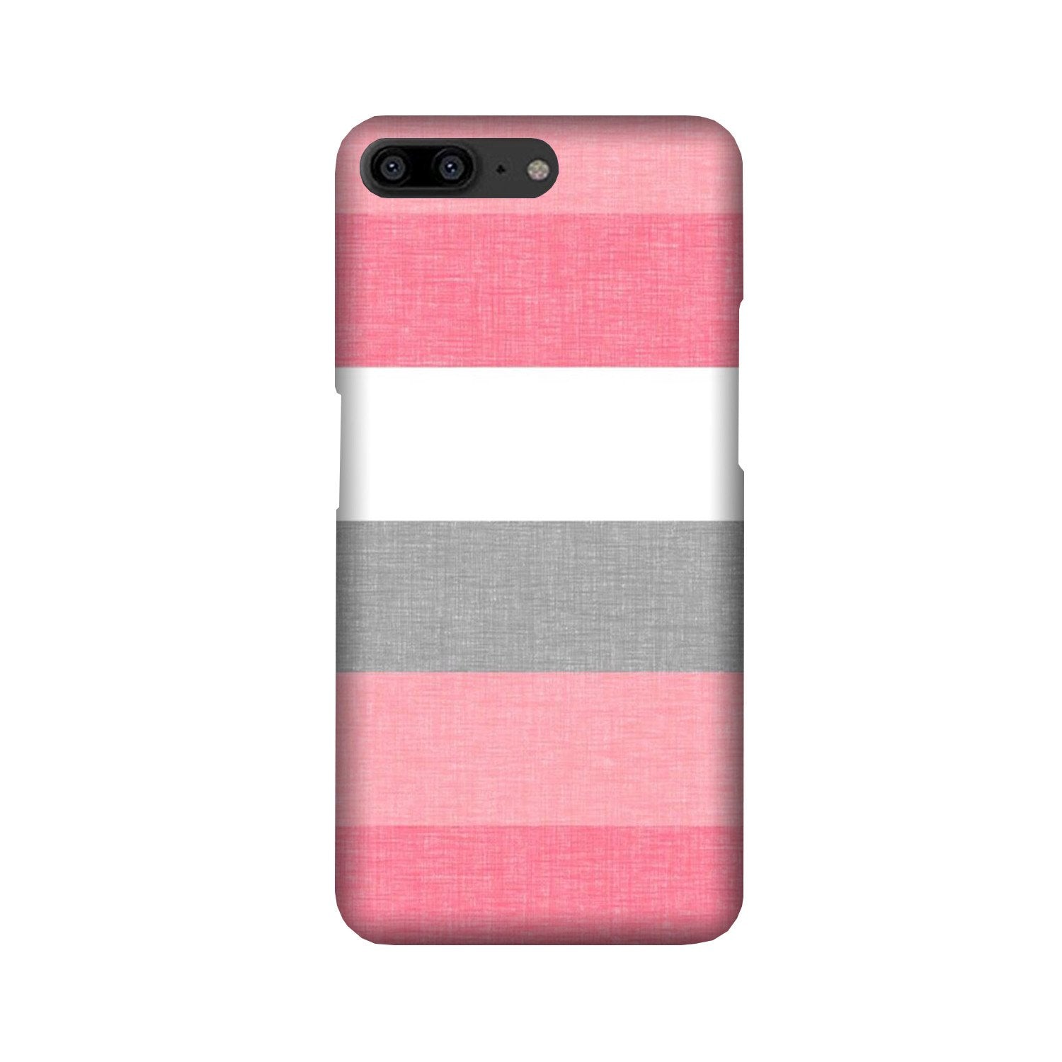 Pink white pattern Case for OnePlus 5