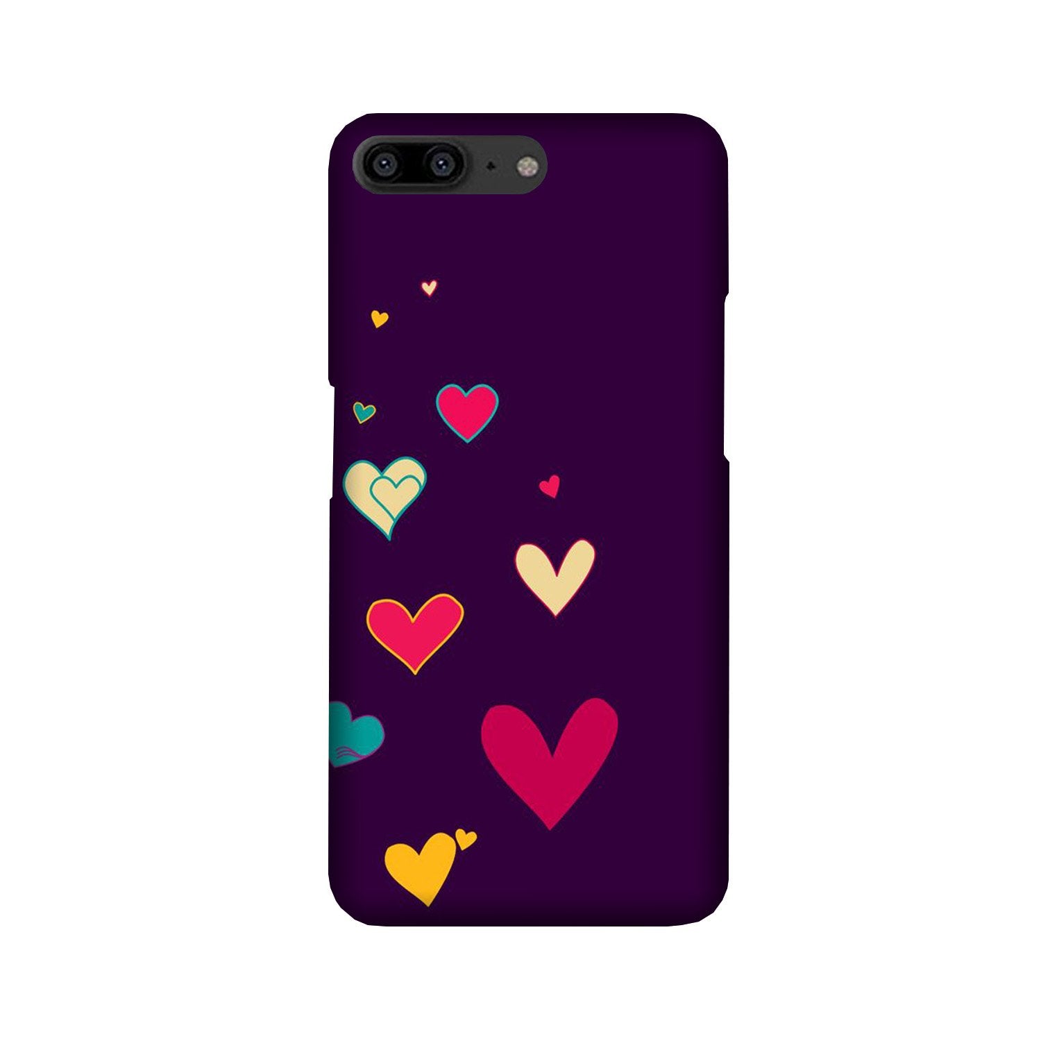 Purple Background Case for OnePlus 5(Design - 107)