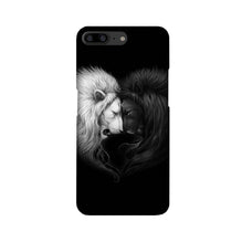Dark White Lion Case for OnePlus 5  (Design - 140)