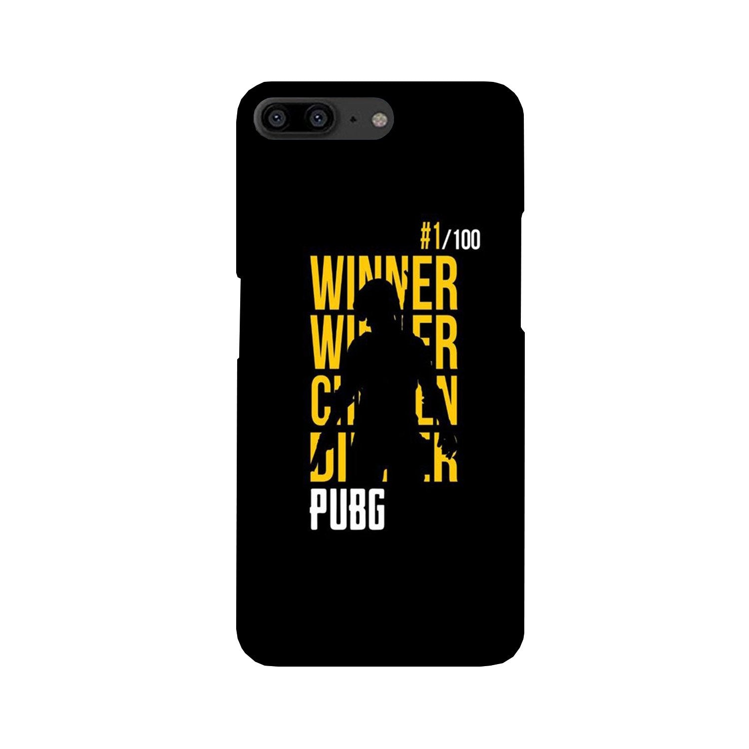 Pubg Winner Winner Case for OnePlus 5(Design - 177)