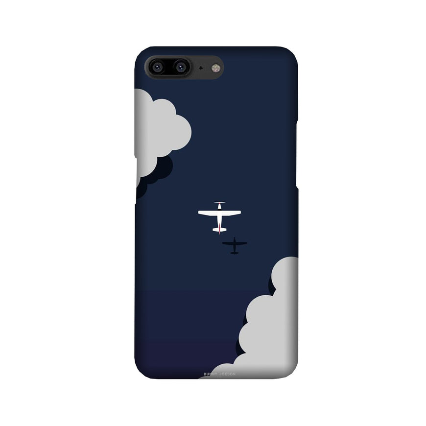 Clouds Plane Case for OnePlus 5 (Design - 196)