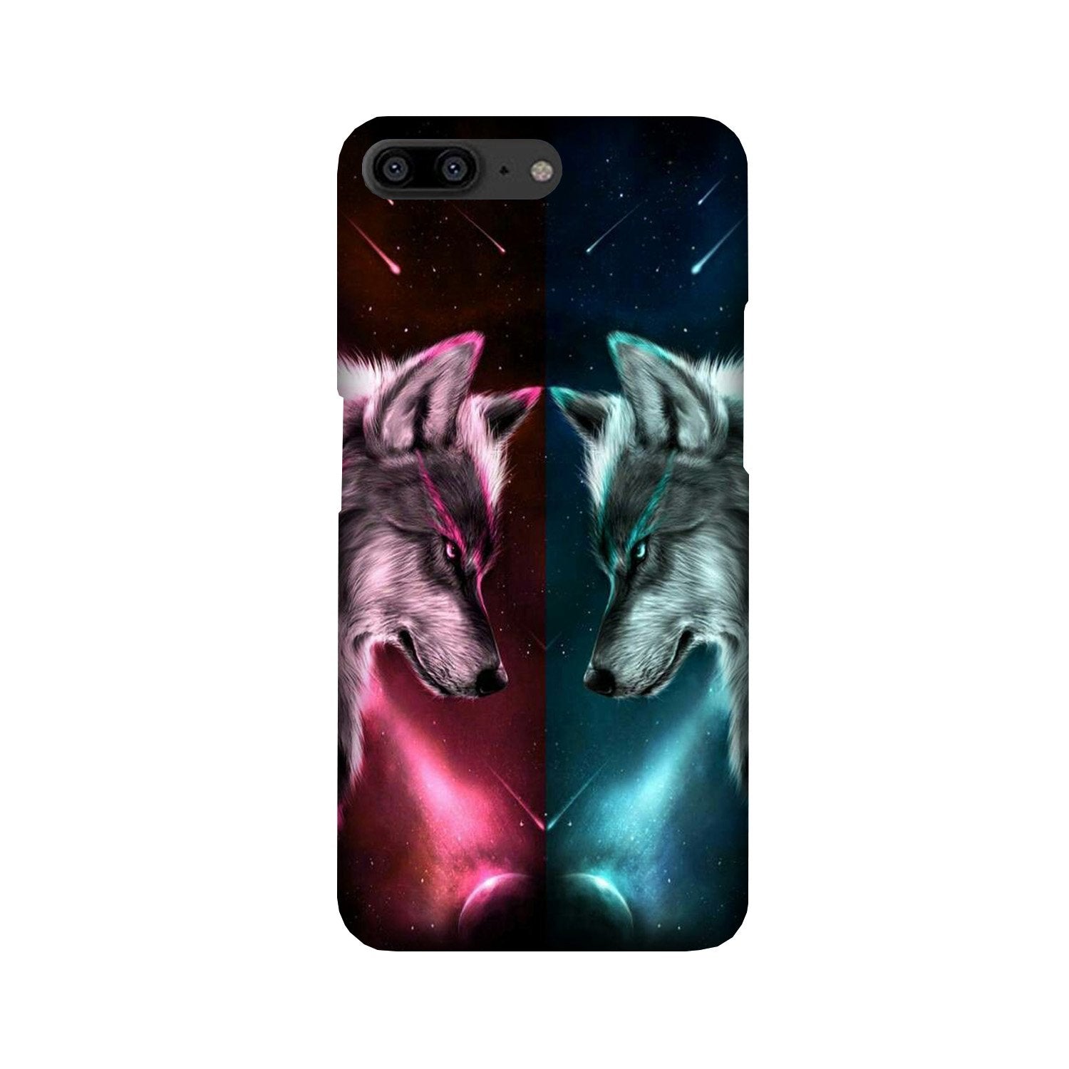 Wolf fight Case for OnePlus 5 (Design No. 221)