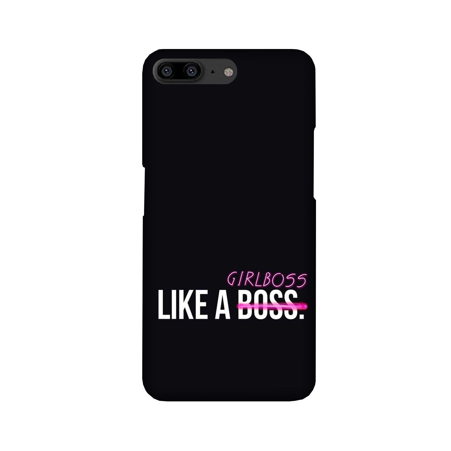 Like a Girl Boss Case for OnePlus 5 (Design No. 265)